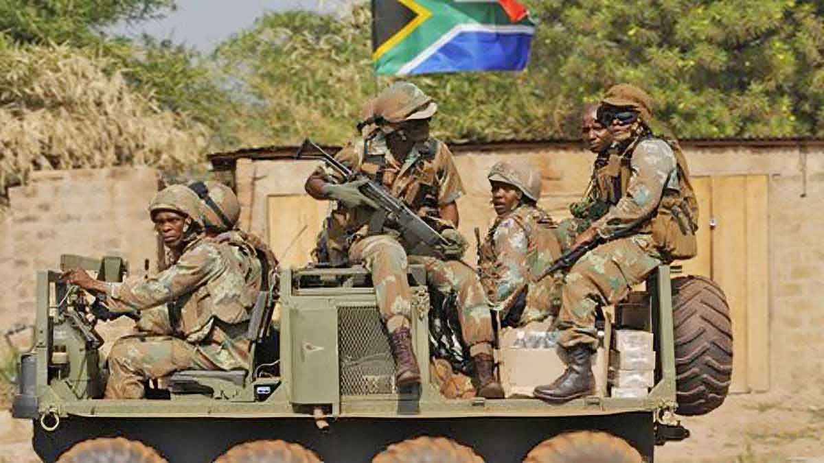 South African troops in Bangui, 2013. Source: AFP via BBC