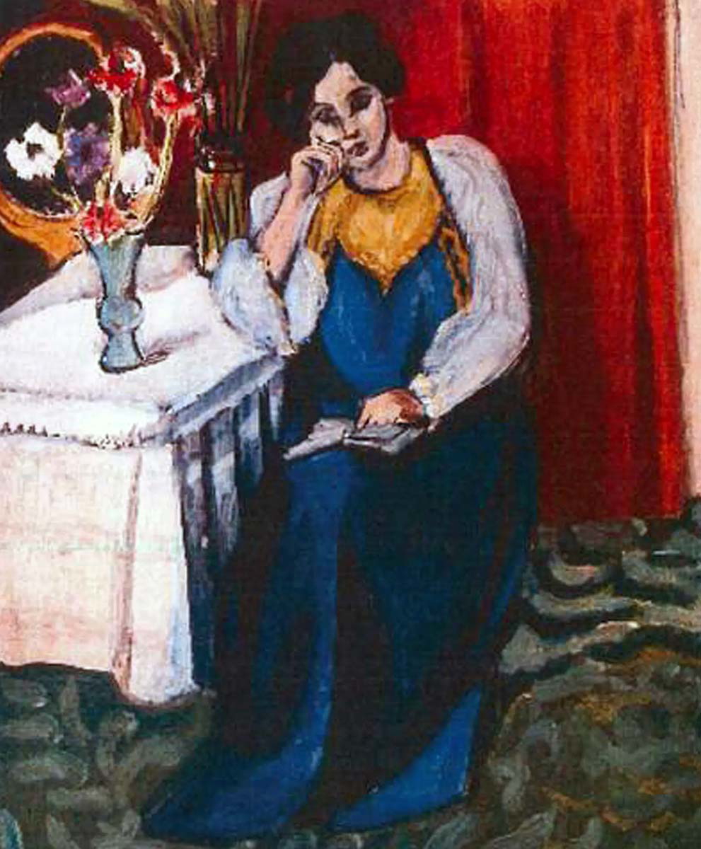 stolen masterpieces Matisse reading girl