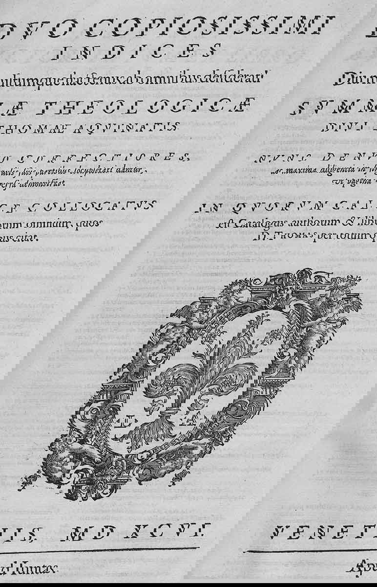 summa theologica thomas aquinas medieval philosophy