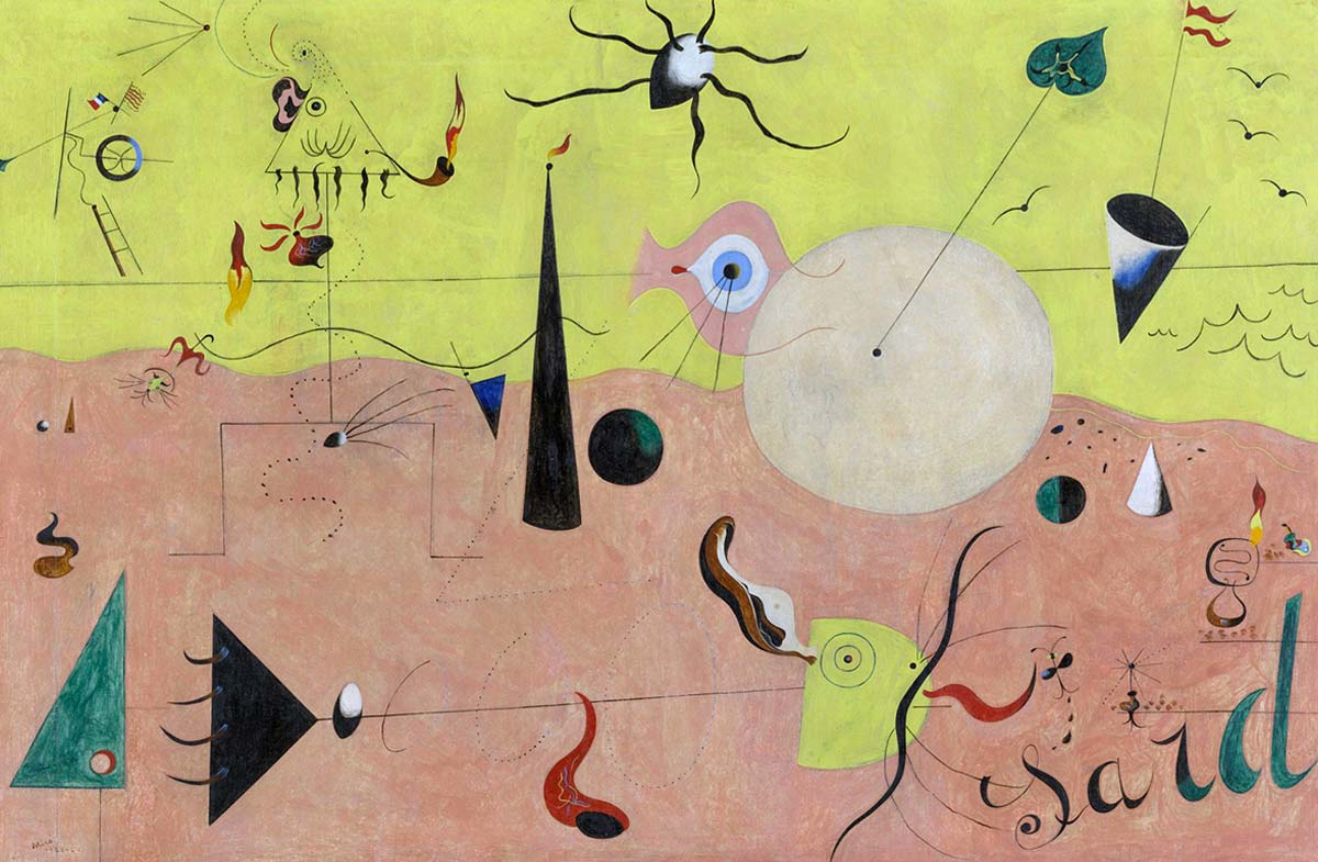 surrealist artists joan miró hunter