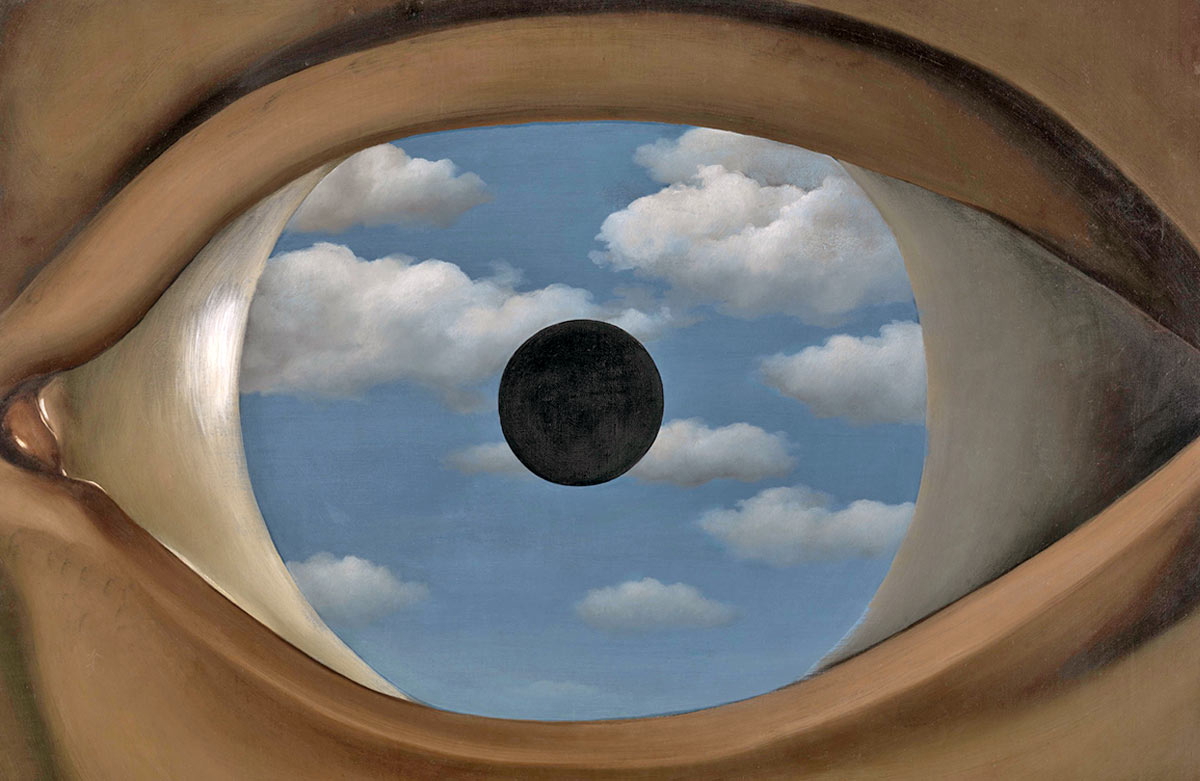 surrealist artists rené magritte false mirror