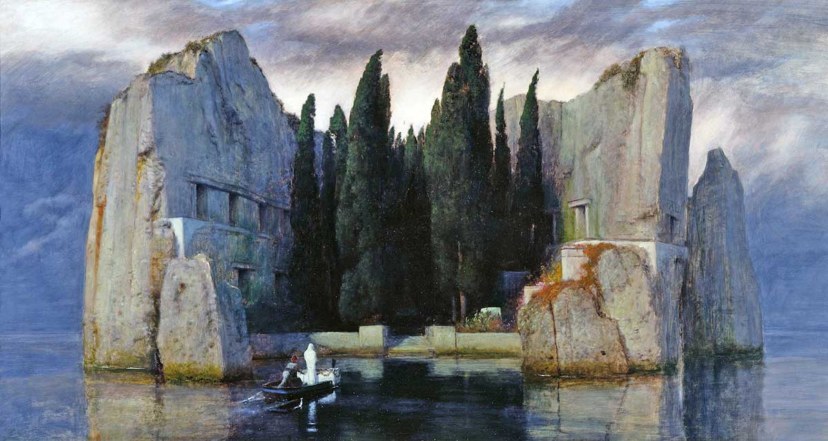 symbolist bocklin island painting