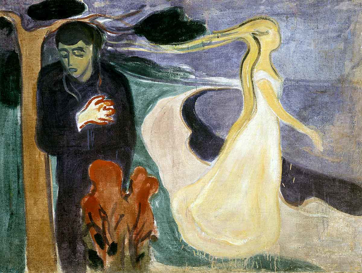 symbolist munch separation painting