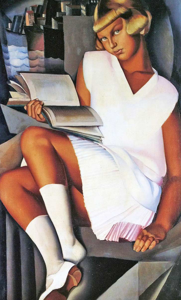 tamara de lempicka kizette painting