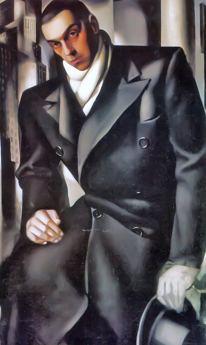 tamara de lempicka unfinished painting