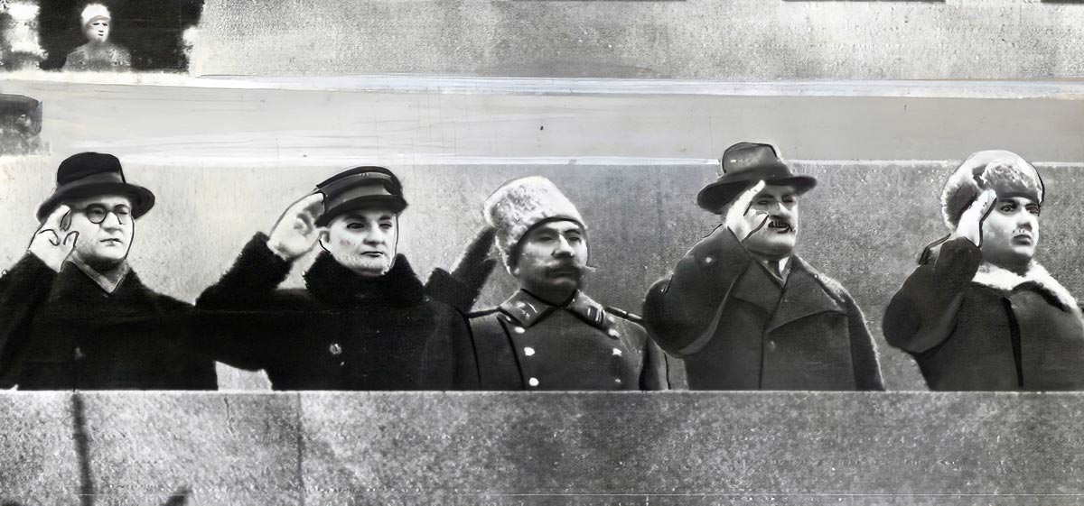 vyacheslav molotov saluting russian army photo