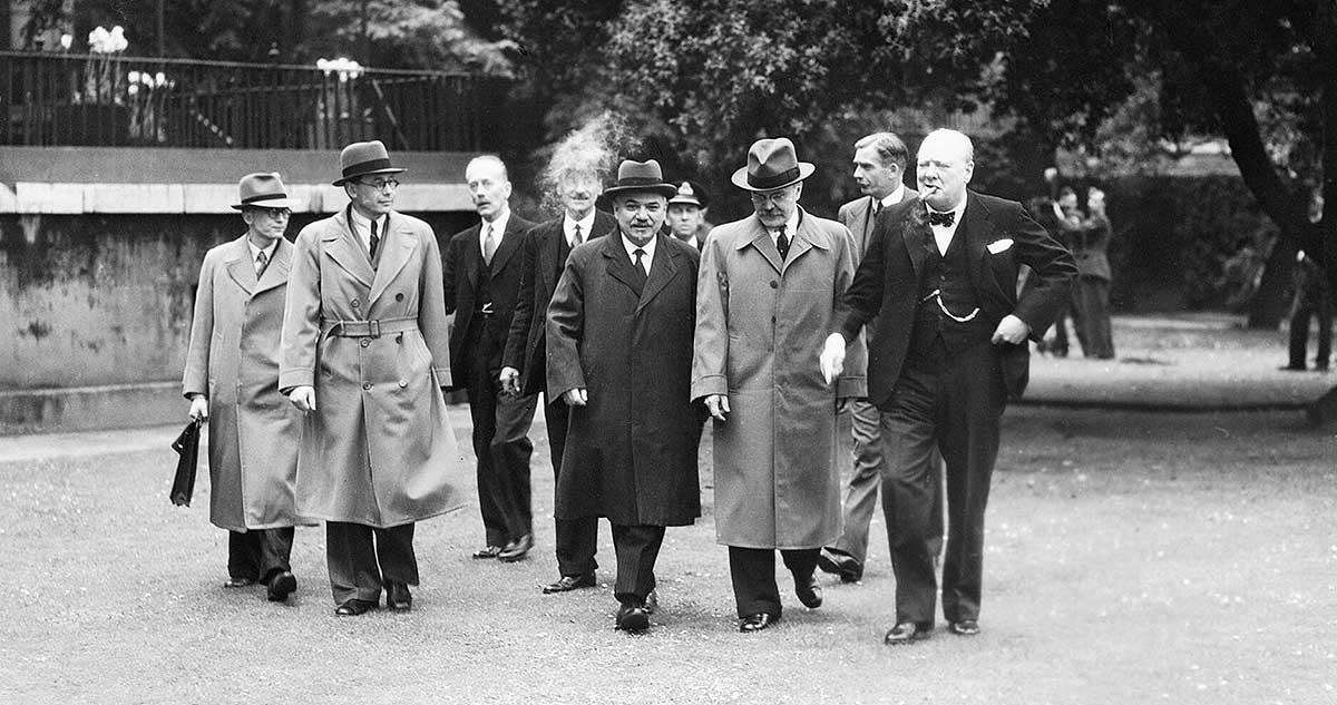 vyacheslav molotov winston churchill photo