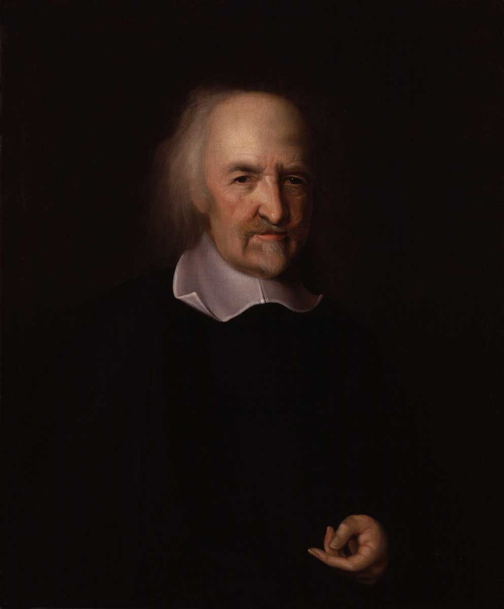 wright portrait thomas hobbes