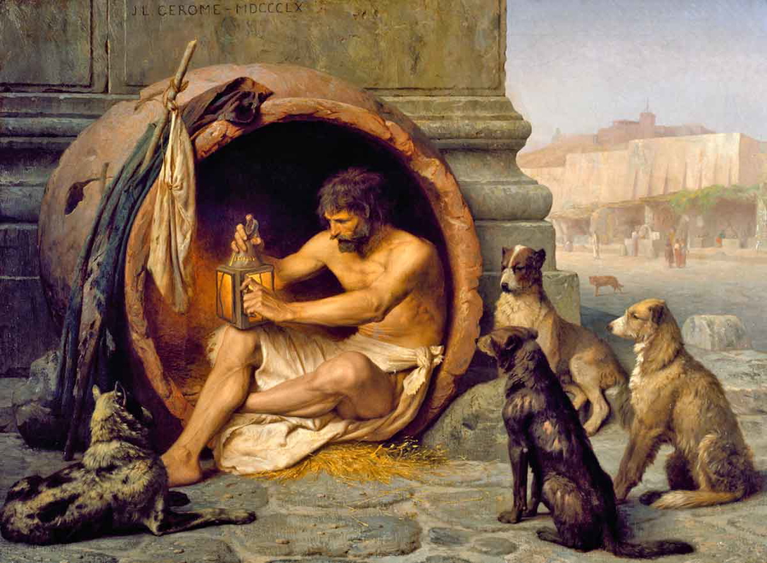 Diogenes by Jean-Léon Gérôme, 1860. Source: The Walters Art Museum 
