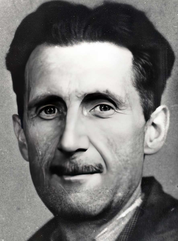 George Orwell’s National Union of Journalists press card photograph 1943