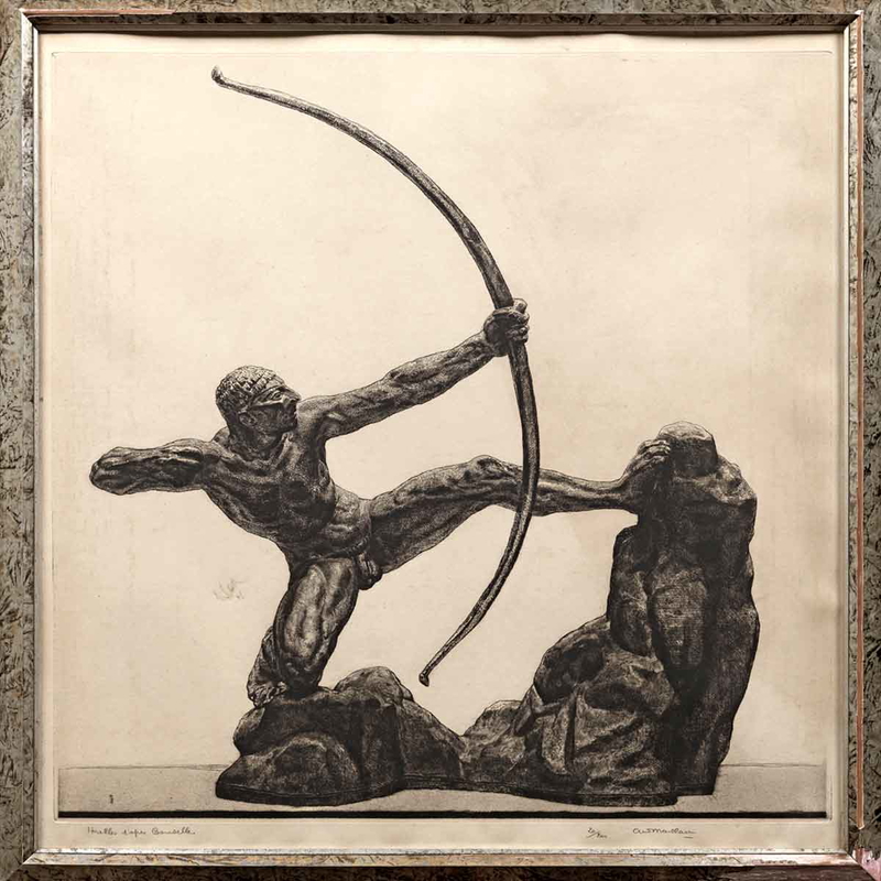 Herakles d’Apres Bourdelle, c. 1940, via Sladmore
