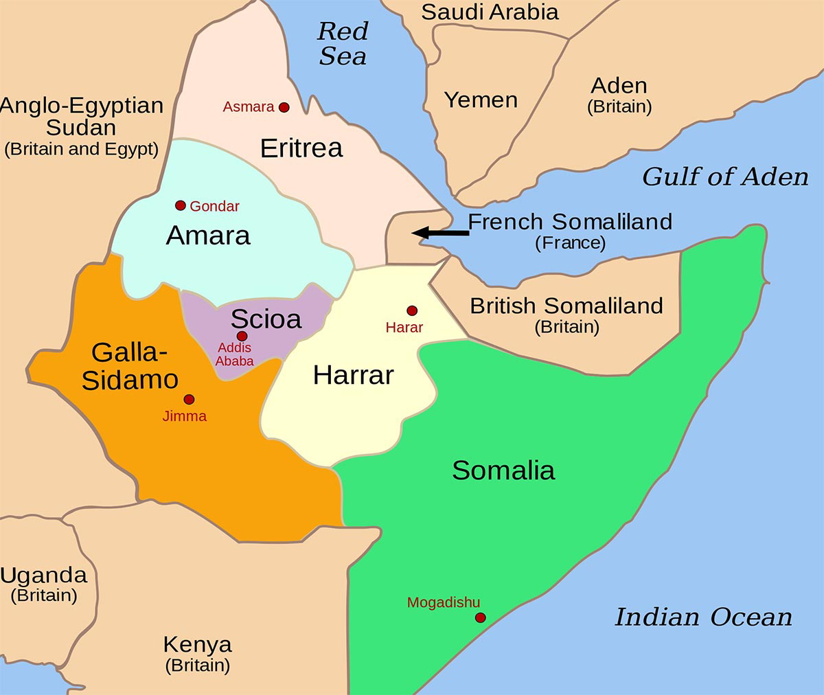 Italian east africa