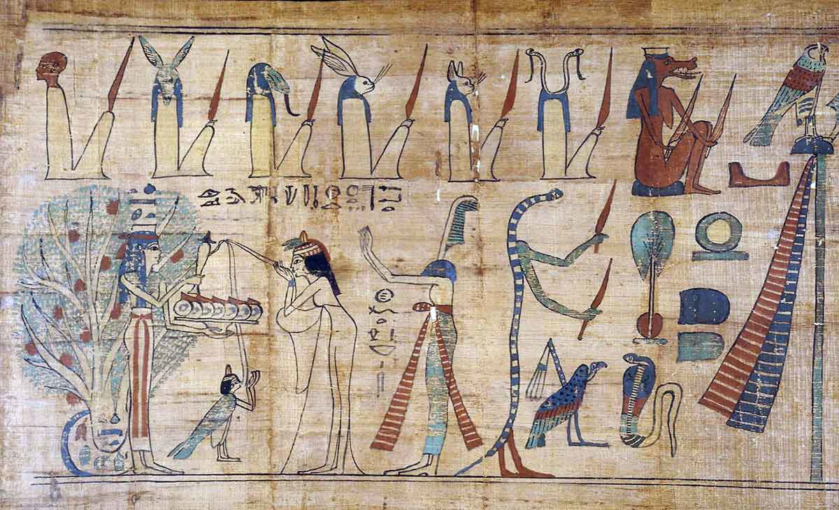 Taminiu papyrus egyptian demons british museum