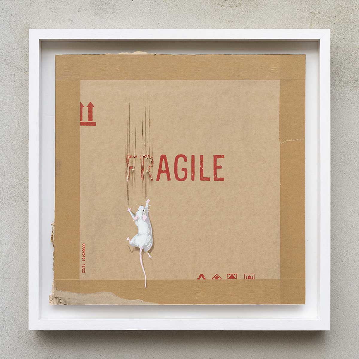 banksy fragile print