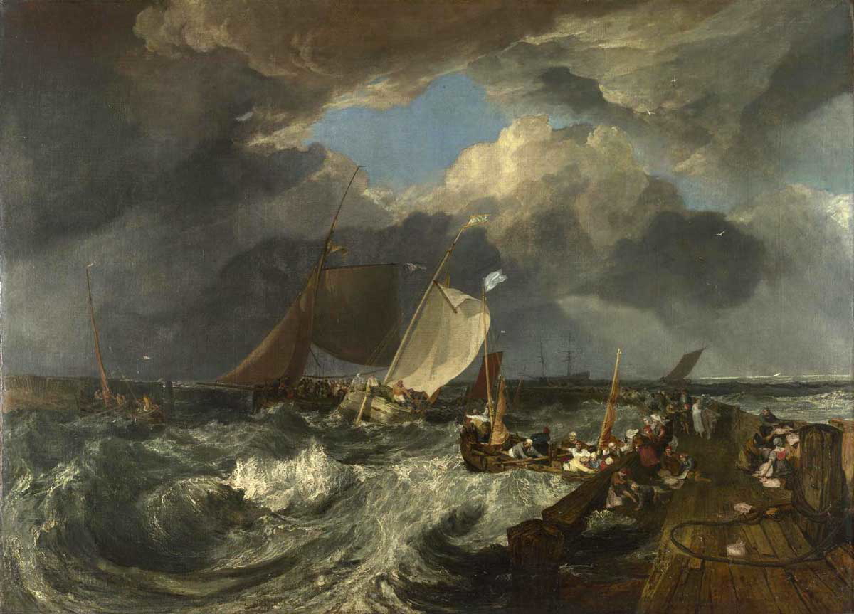 calais pier turner painting