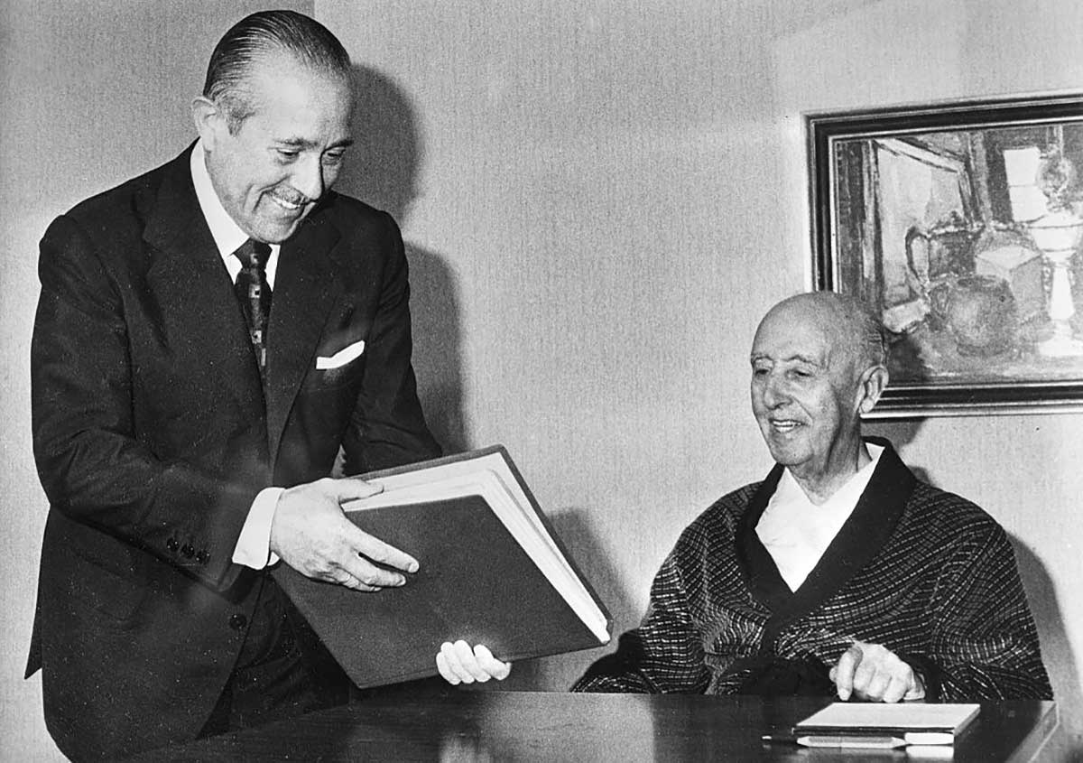 carlos arias navarro francisco franco october 1975