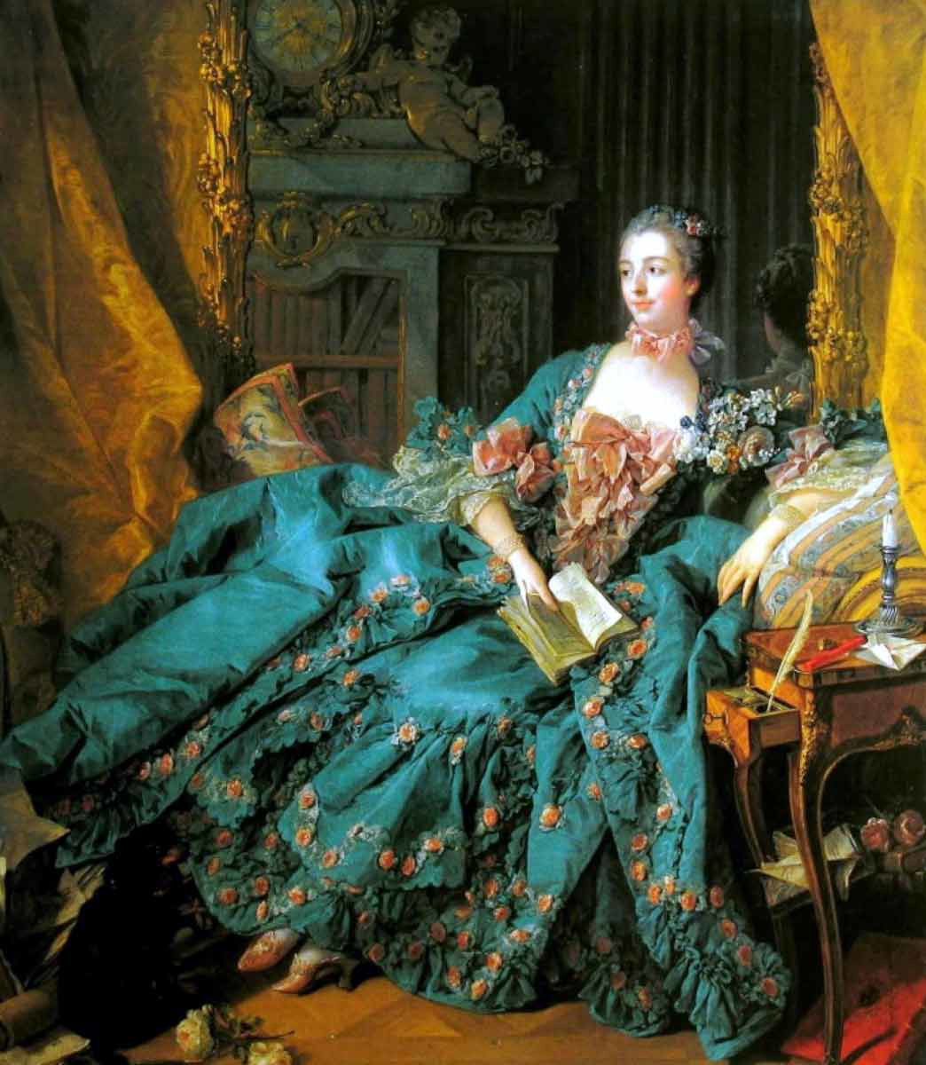 color in artworks boucher pomadour