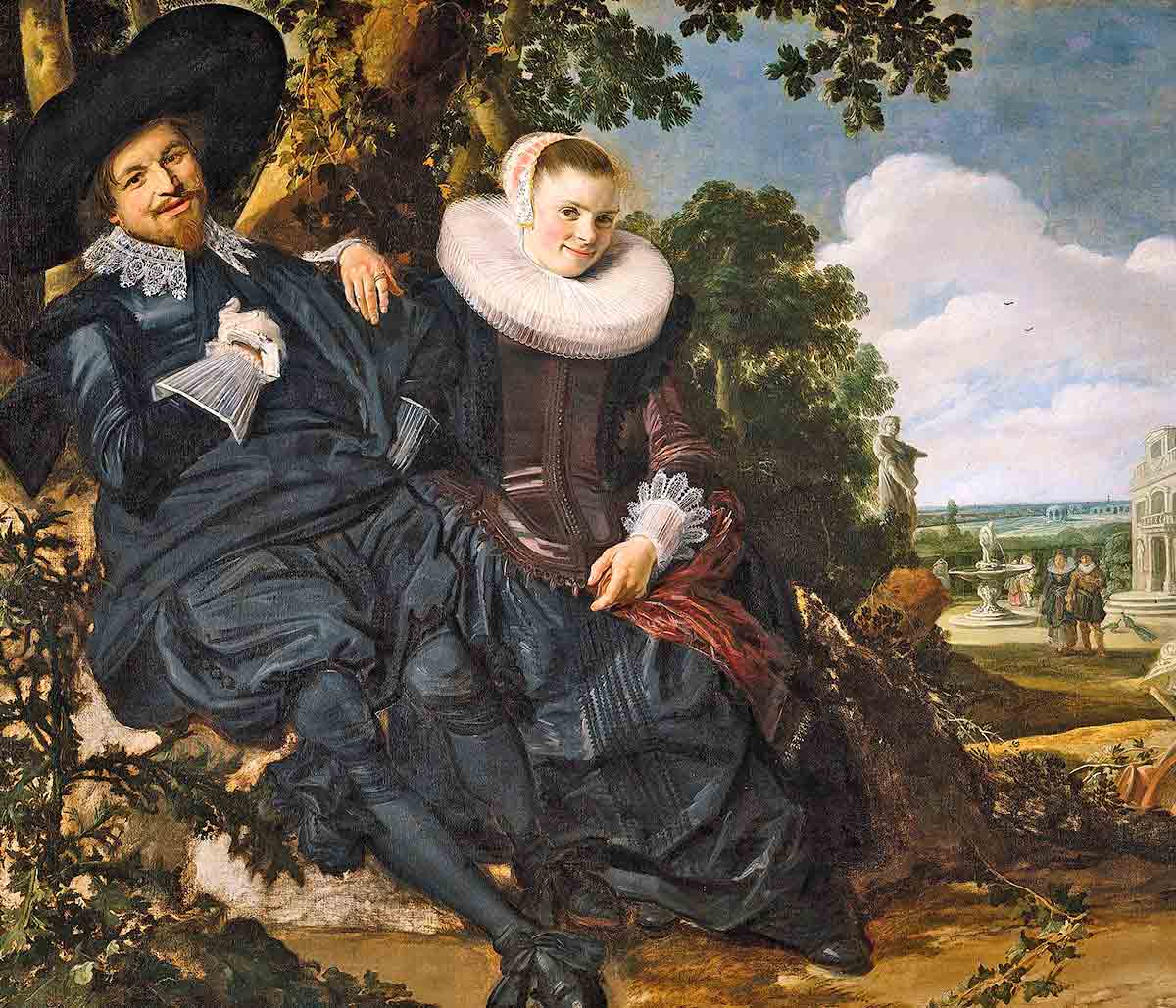 couple portrait frans hals dutch golden age