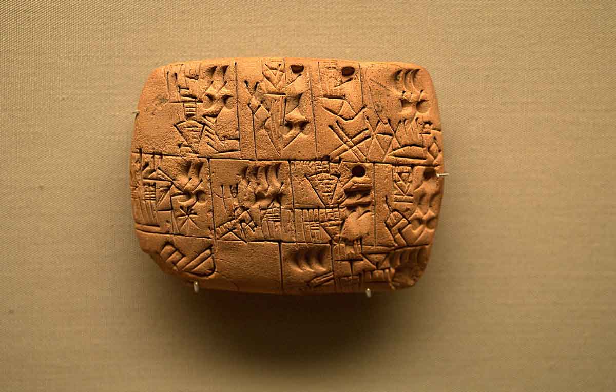 cuneiform tablet beer allocation