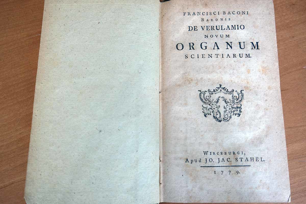 francis bacon novum organum induction book