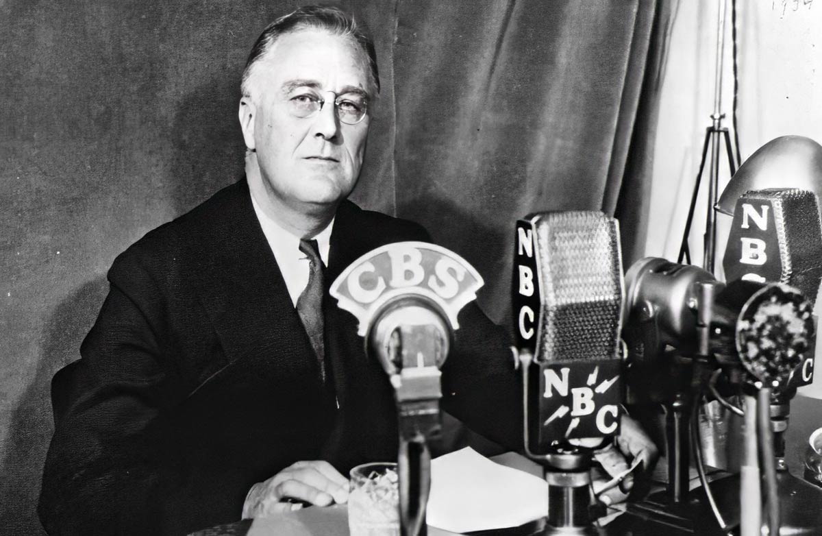 franklin delano roosevelt radio broadcast