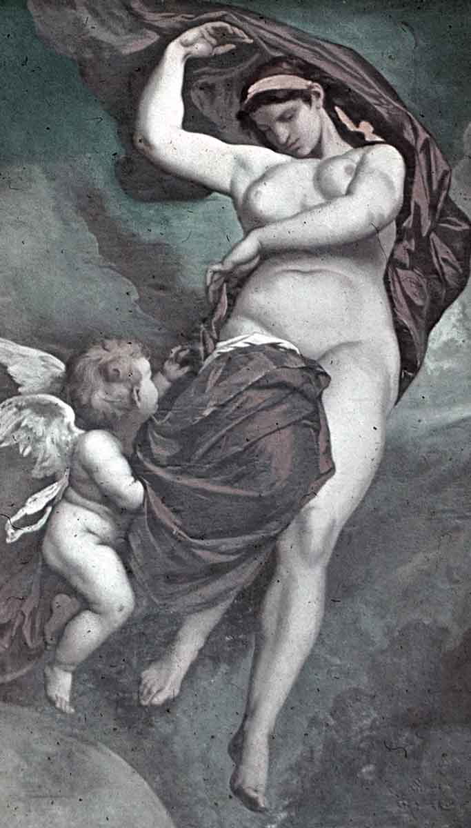 gaia painting greek mythology feuerbach 1875