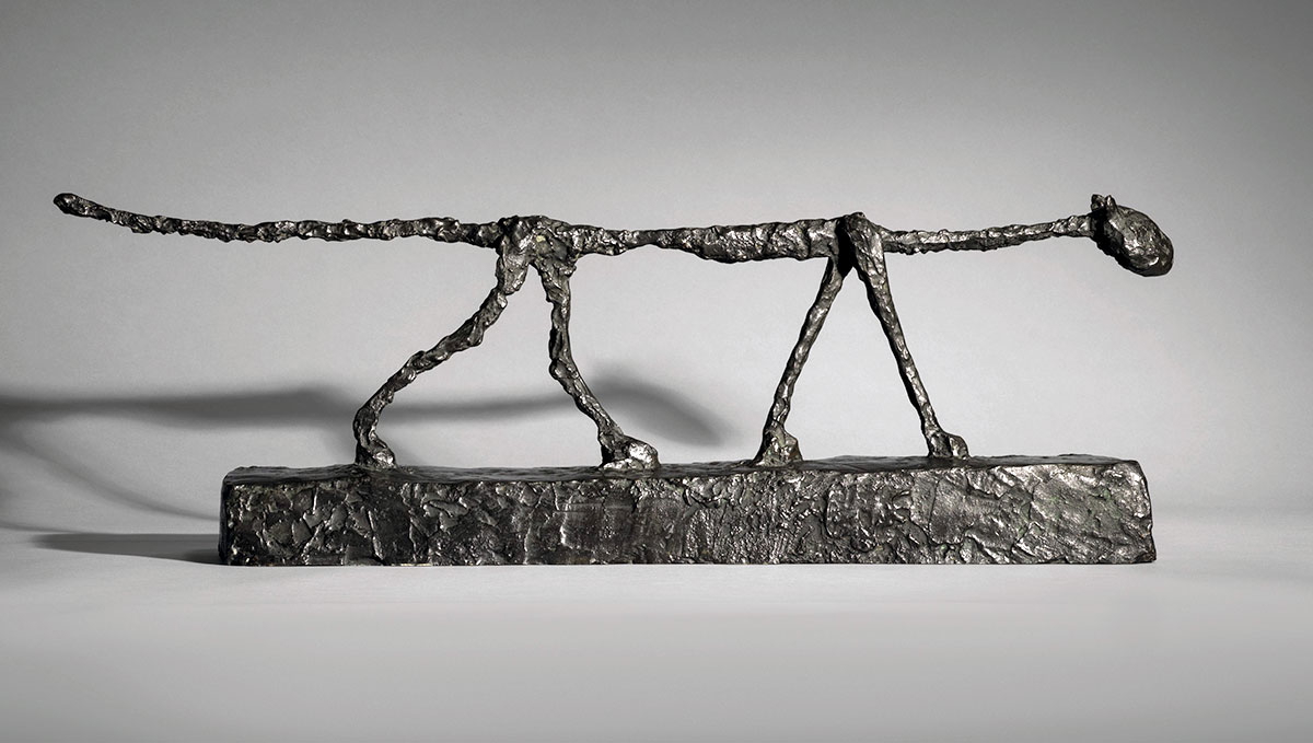 giacometti cat sculpture