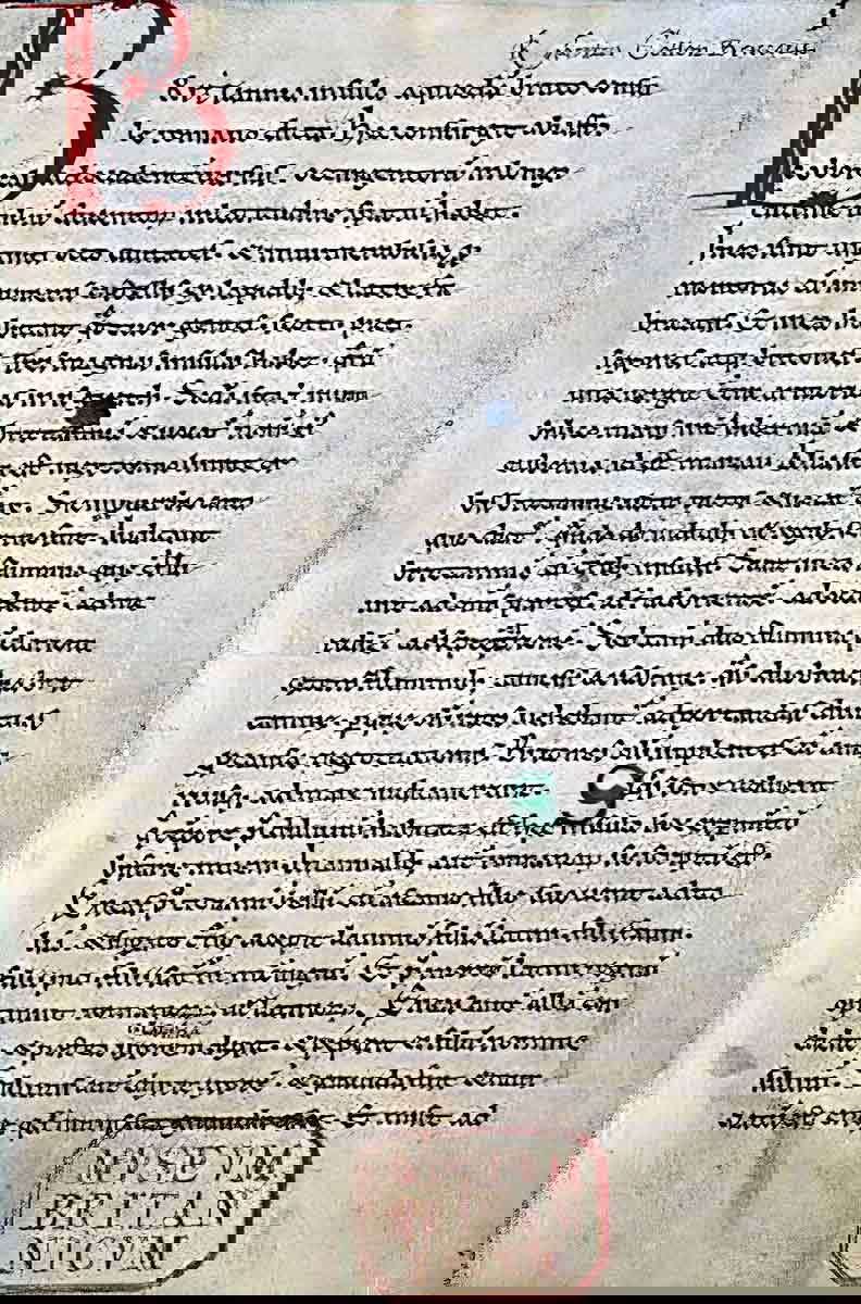 historia brittonum folio