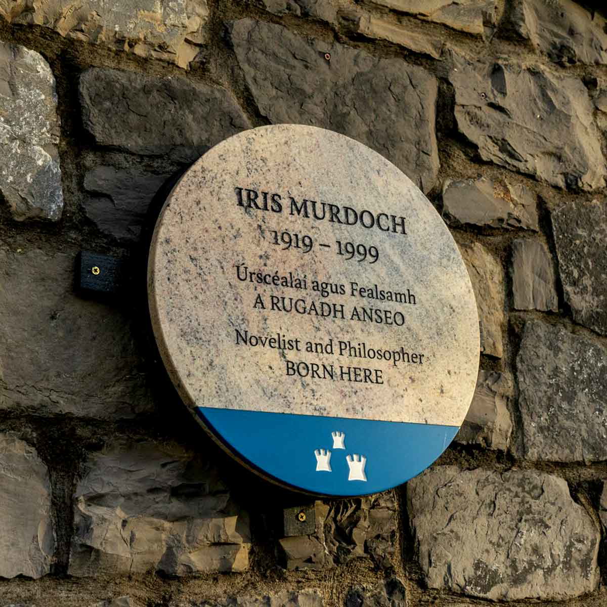 iris murdoch plaque