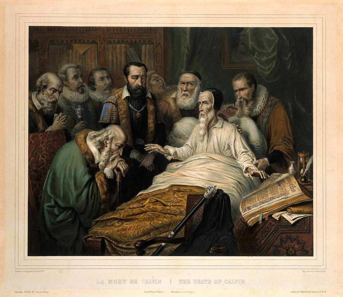 john calvin calvinism deathbed