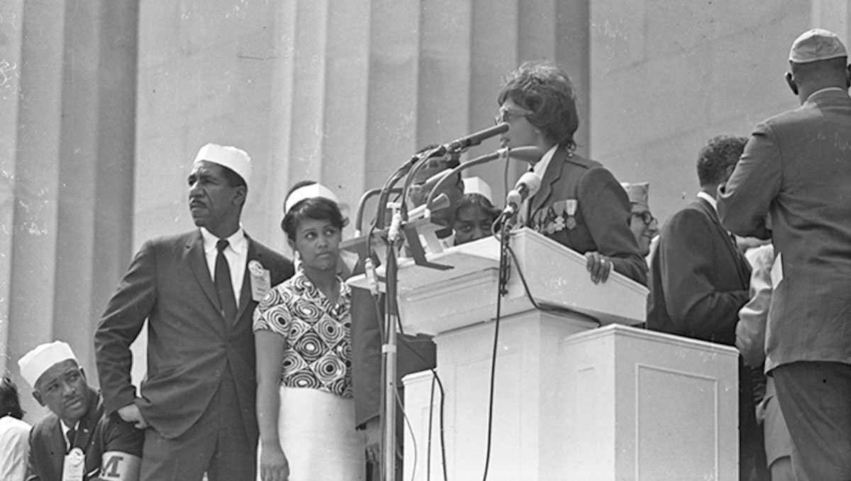 josephine baker speaking march on washington