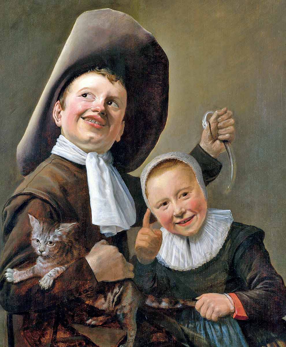 judith leyster boy girl cat eel