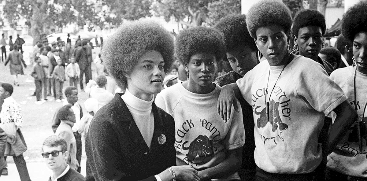 kathleen cleaver bpp rally
