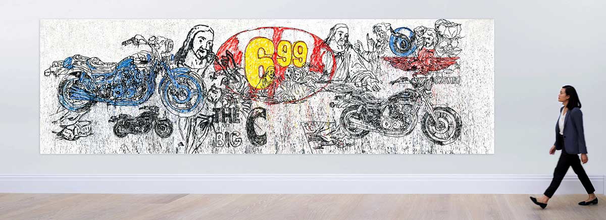 madskaki last supper warhol
