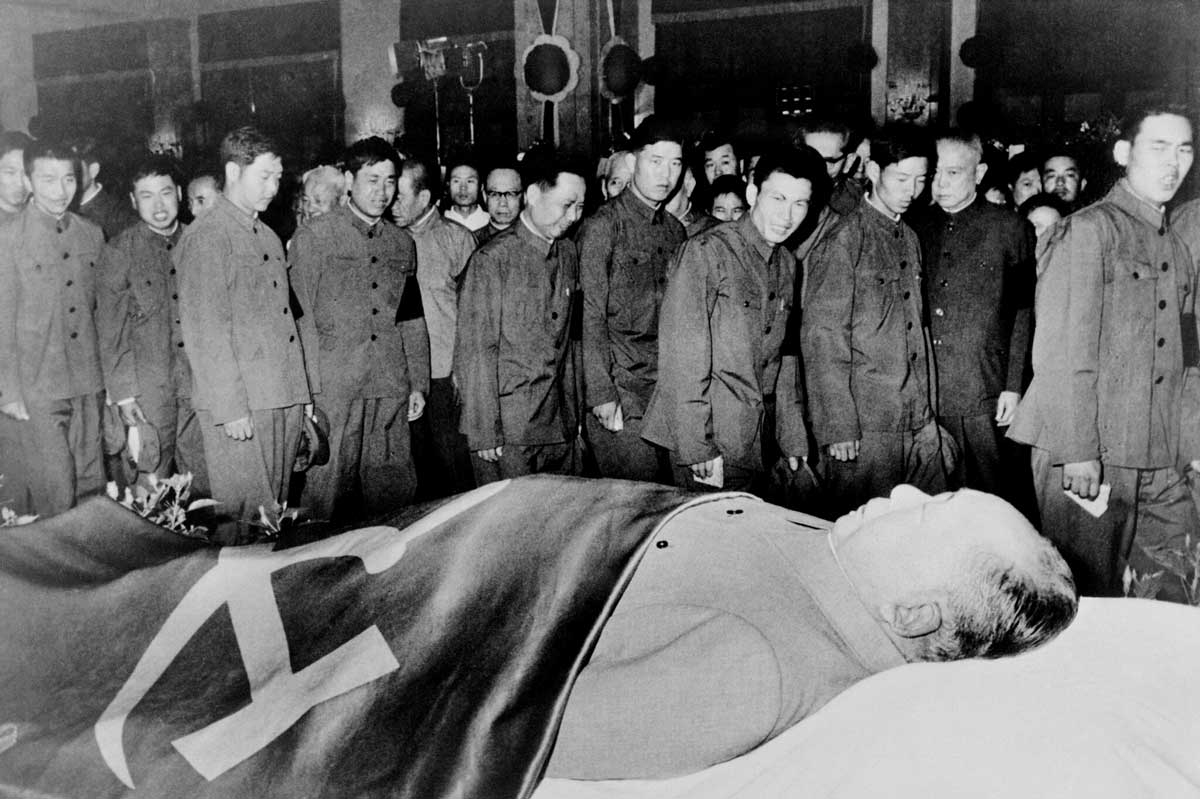 mao preserved for display