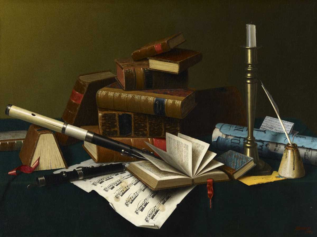 music literature painting