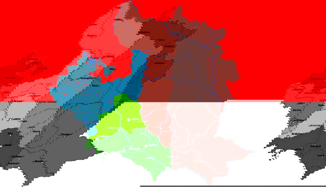 The 3 Partitions of Poland (& Lithuania) Polarized Peoples