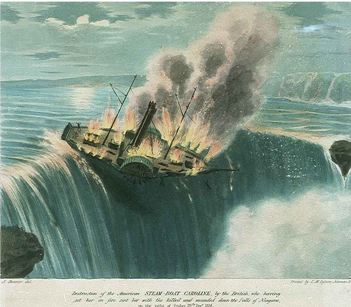 patriot war caroline affair