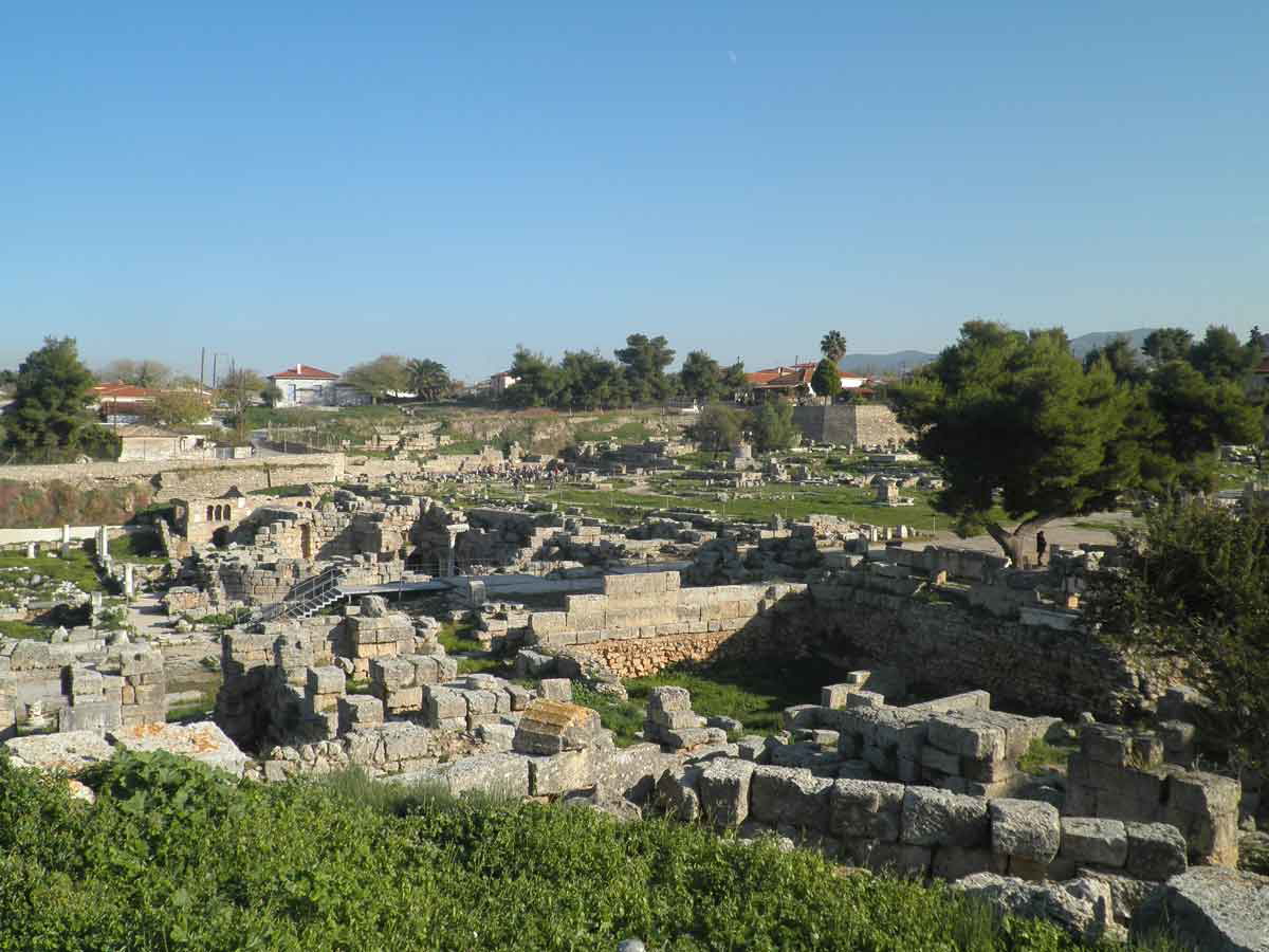 roman corinth author