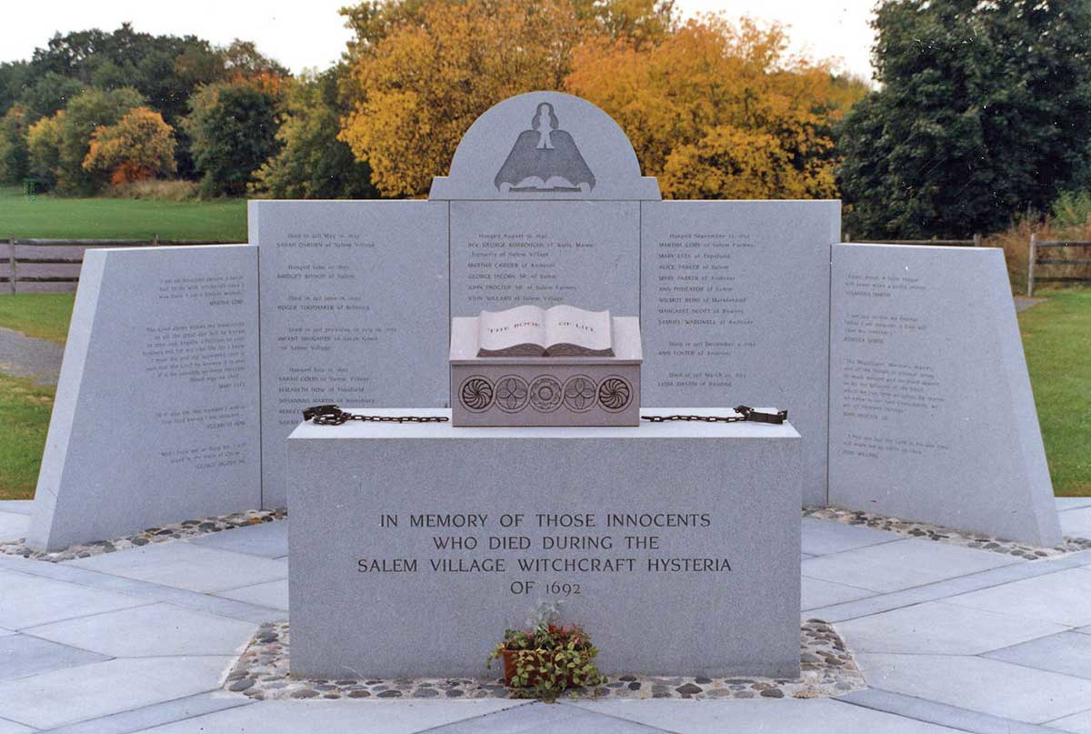 salem witch trials memorial site