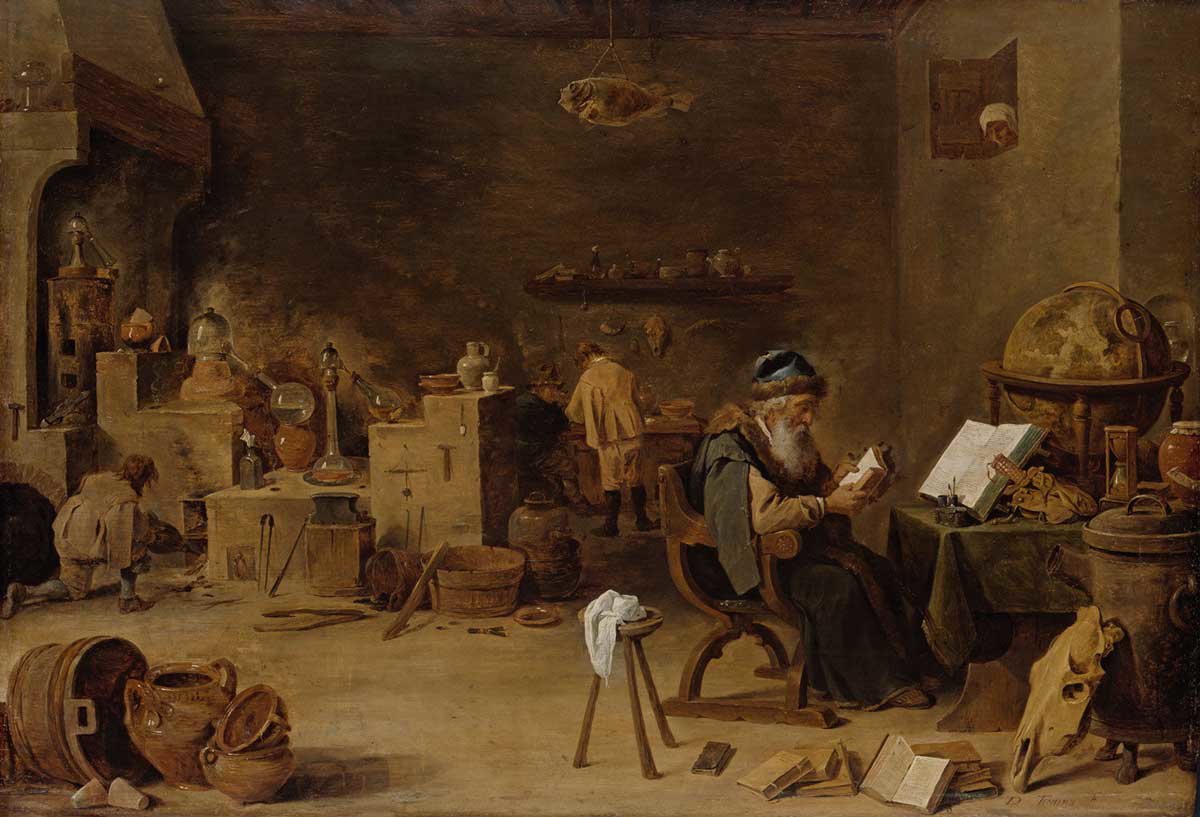 teniers alchemist