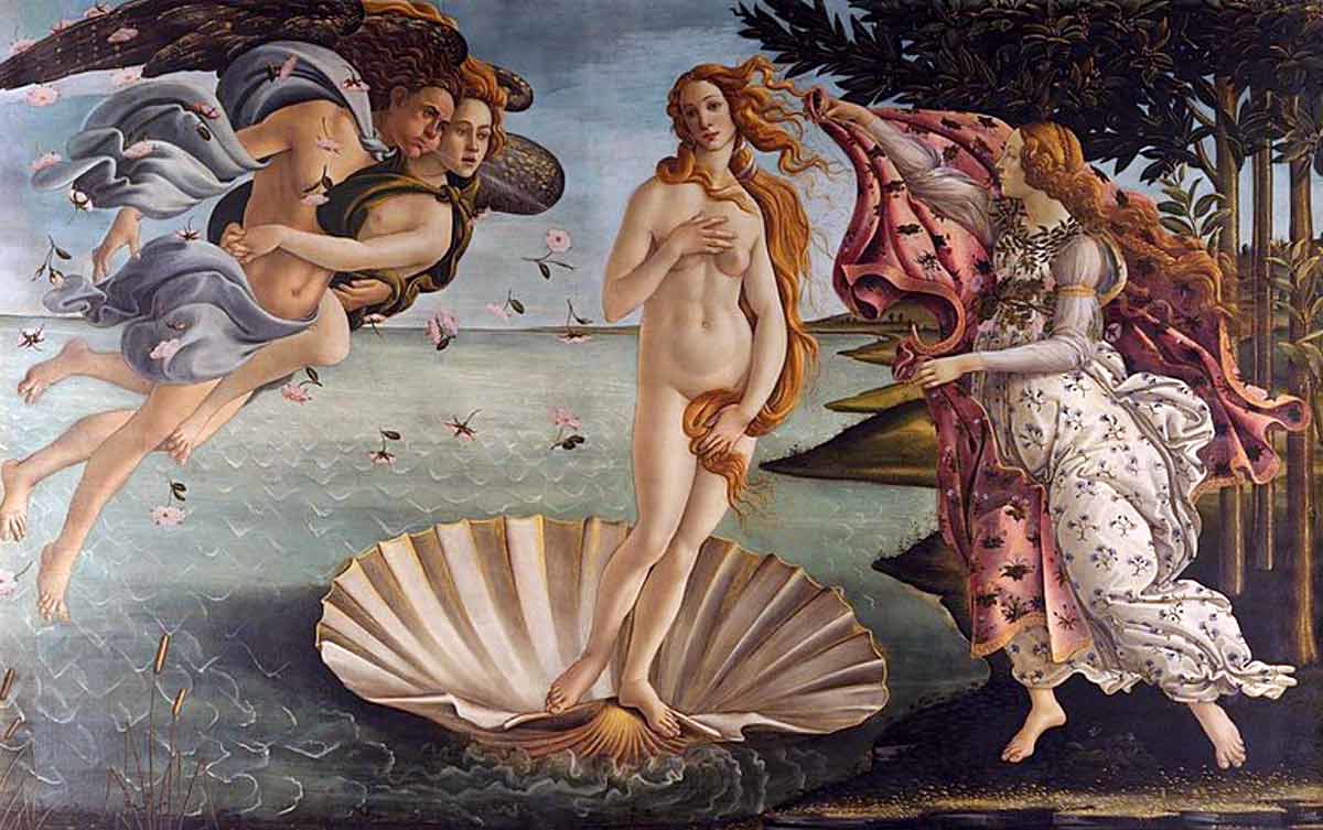 the birth of venus painting botticelli renaissance 1486