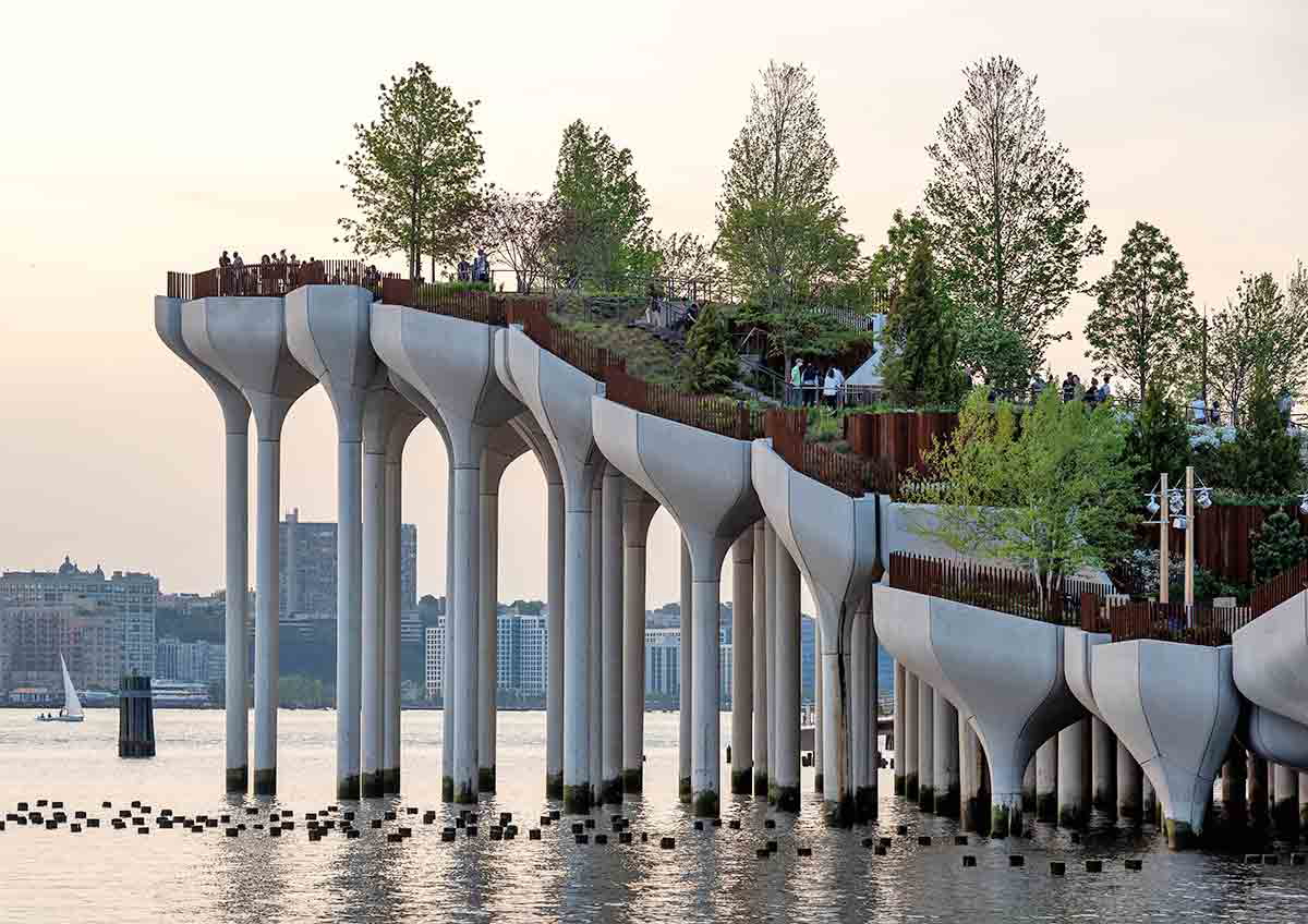 thomas heatherwick little island 2021
