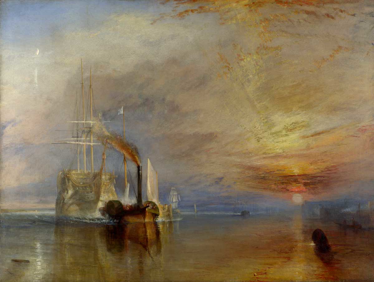 turner fighting temeraire painting