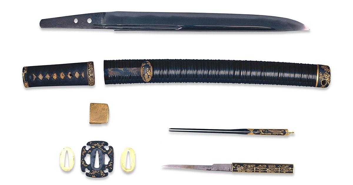 wakizashi samurai sword blade