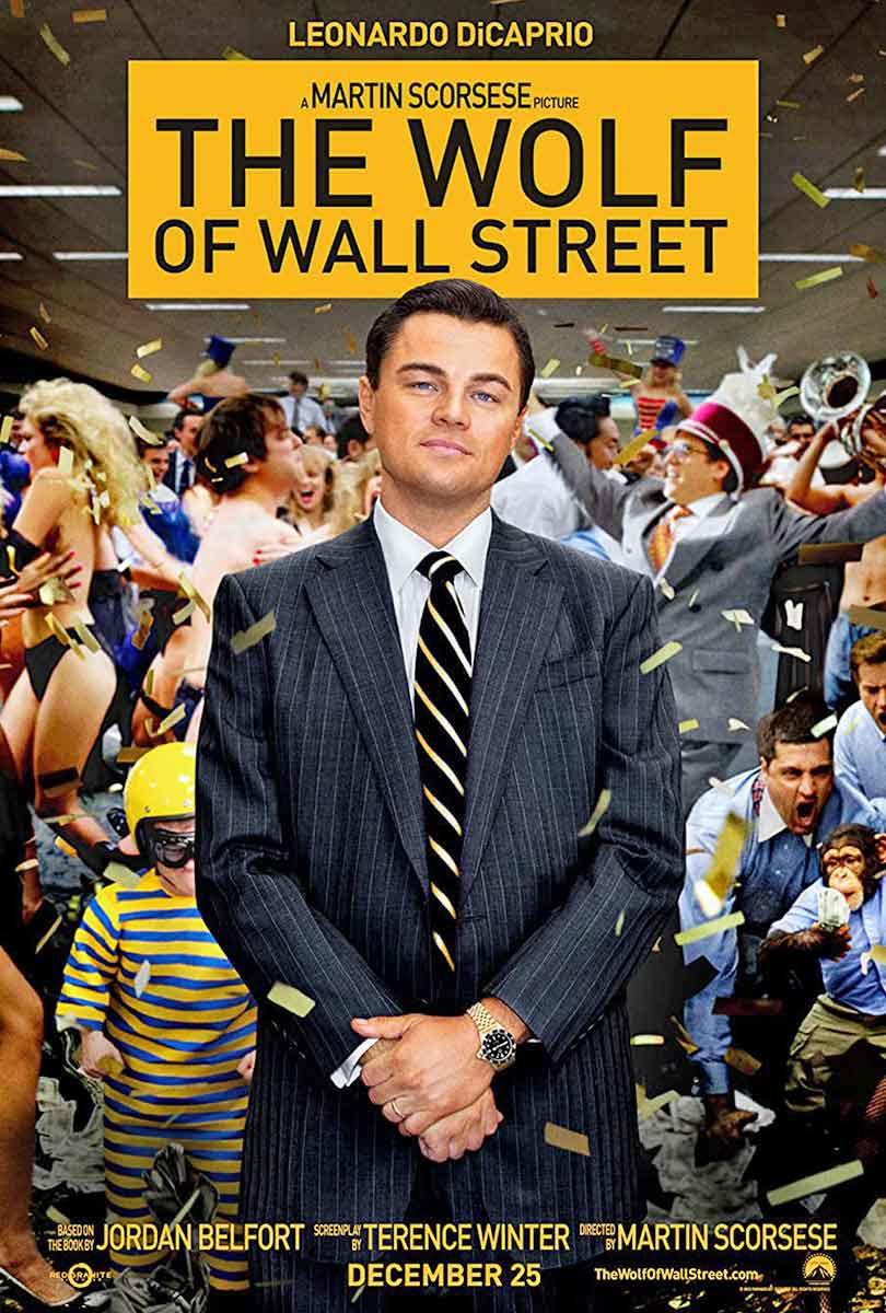 wolf of wall street poster
