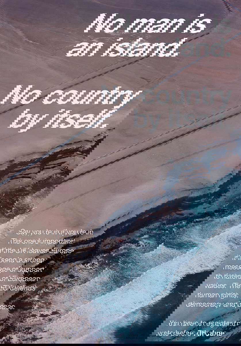 wolfgang tillmans political poster 2016