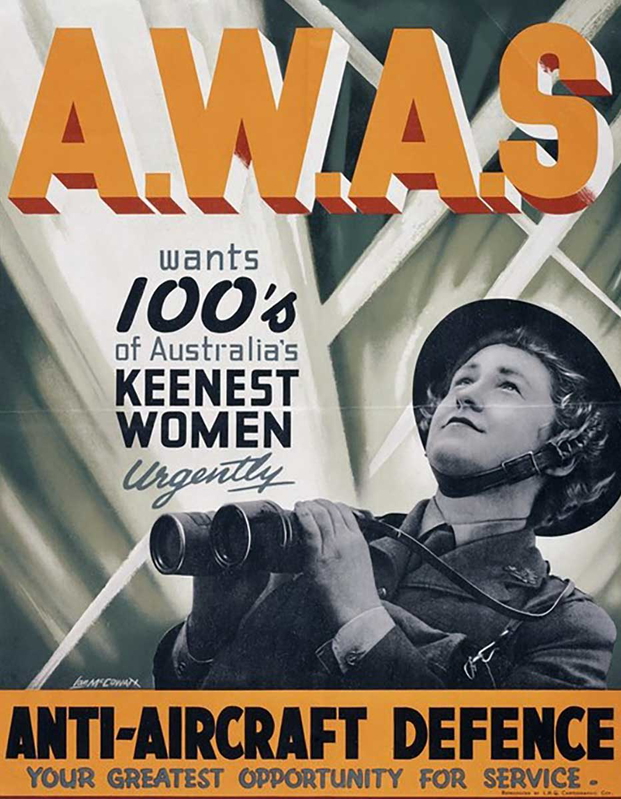 World War II Recruitment Poster. Source: Australia War Memorial