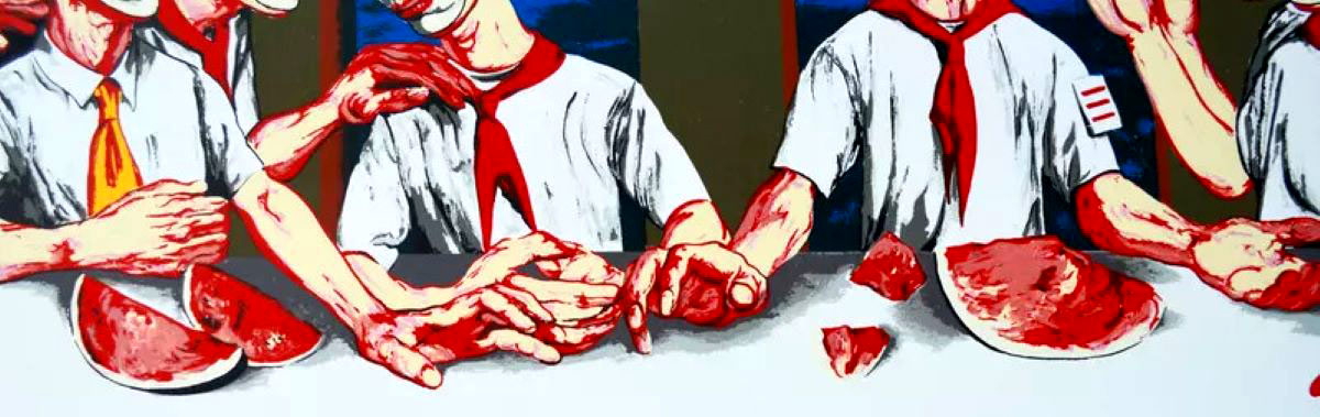 zanzhi last supper close up
