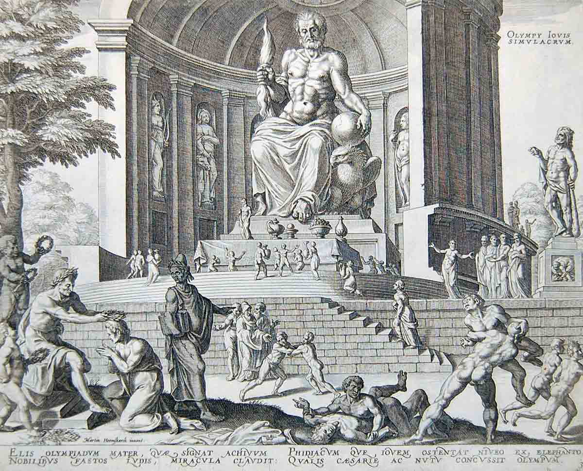 zeus temple olympia